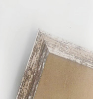 Panneau de lettres en feutre rustique 10x10, artisanat en bois avec support pour la décoration de la maison