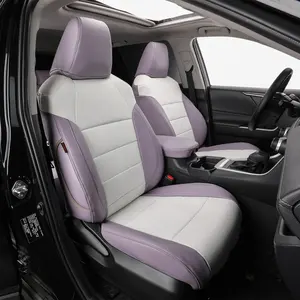 EKR Wholesale Price Full Set Custom Fit RAV4 Car Seat Covers For Select Toyota RAV4 2019 2020 2021 2022 2023 LE