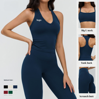 Vêtements de sport respirants à séchage rapide, ensemble de 2 pièces pour femmes, soutien-gorge de sport et leggings de yoga taille haute, OEM ODM