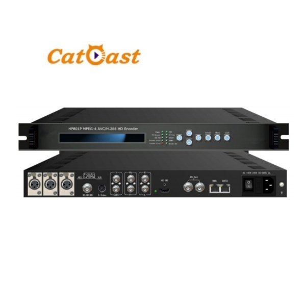 IPTV OTT Headend Single Channel HD MPEG4 IP Encoder