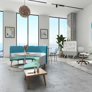 Commercial Oficina Lounge <b>Set</b> Waiting Room Couches Office Reception Sofa Modern - Product Image 3