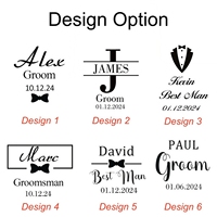 Chaussettes personnalisées pour garçons d'honneur avec nom, chaussettes de mariage sur mesure pour le témoin, cadeau de demande en mariage pour le garçon d'honneur, chaussettes fantaisie, cadeaux de mariage