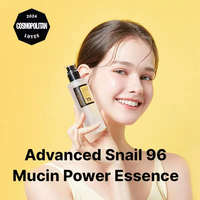 YSJ Snail Mucin 96 Repair Sodium Hyaluronate Haute Concentration Apaise les Peaux Sèches Irritées Hydratant Éclaircissant Liquide Visage
