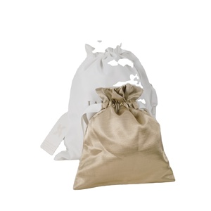 Professional Manufacturer Canvas Cotton Drawstring Gift Bag For Wig Storage Wig Packaging