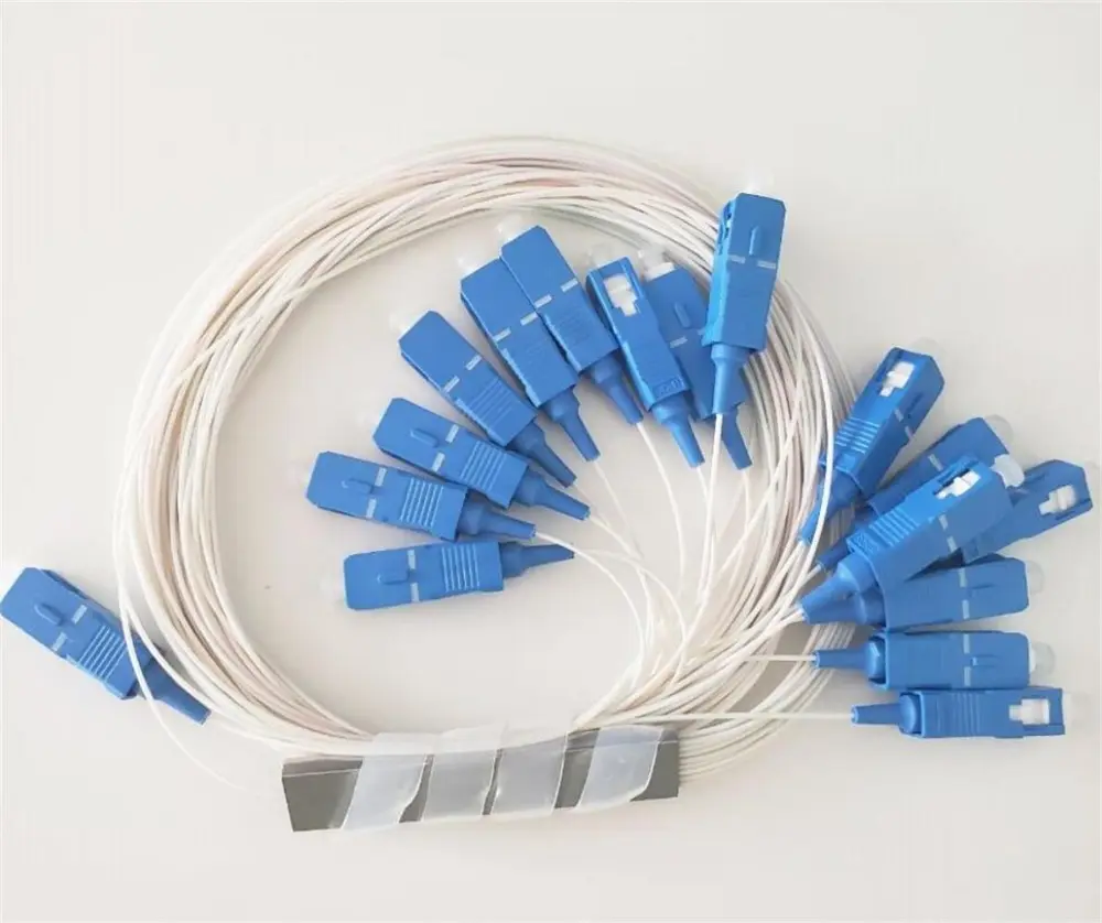 1x2 1x4 1x8 1x16 1x32 1x64 connettore Splitter PLC a fibra ottica Splitter in fibra ottica