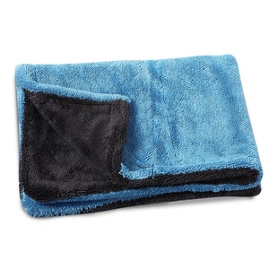 Serviette de séchage double face en microfibre torsadée pour lavage de voiture, grande serviette de séchage pour lavage de voiture - Product Image 3