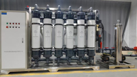 Équipement de filtration d'eau haute performance, ultrafiltration et production d'eau minérale