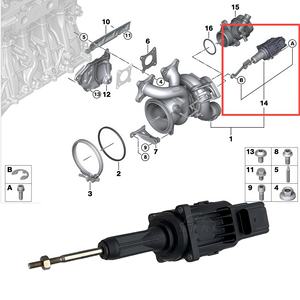 高品质N20 B38涡轮增压电子执行器，适用于宝马N20 B38 B48和B58发动机涡轮增压器执行器 - Product Image 1