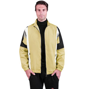Chaqueta cortavientos profesional de algodón/poliéster para hombre, transpirable, de manga larga, a la venta - Product Image 6