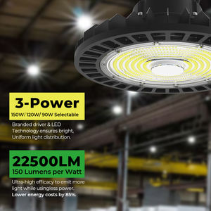 빠른 배달 150W 240W 전원 선택 가능 4000K 5000K 알루미늄 IP65 <span class=keywords><strong>LED</strong></span> 하이 베이 조명 창고 세차 차고 - Product Image 3