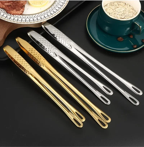 Heavy-Duty Stainless Steel <b>Tongs</b> | Non-Slip Long Handle for BBQ & <b>Serving</b> - Product Image 2