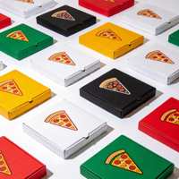 Heißer Verkauf: Fortschrittliche schwarze Pizzakartons ab Werk – 12 & 18 Zoll, rechteckige Lebensmittelverpackungen