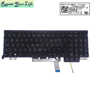 Teclado retroiluminado en inglés de EE. UU. para portátil ASUS ProArt <span class=keywords><strong>Studiobook</strong></span> Pro 16 W7600 W5600 H5600 H7600 UX7602 0KNB0-562LUS00, nuevo - Product Image 2