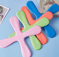 Jouet d'extérieur personnalisé CML pour parents et enfants - Boomerang et fléchettes en EVA souple - Âge 5+ - Modèle FLQ-1201
