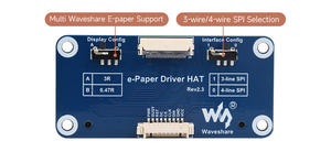 Universeller E-Ink E-Paper-Treiber HAT für Raspberry <span class=keywords><strong>Pi</strong></span> SPI-Schnittstelle 2,9 Zoll 296x128 Auflösung Schwarz-Weiß - Product Image 6