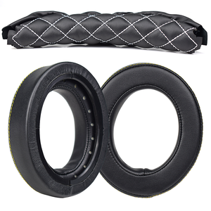 Accesorios para Auriculares Corsair HS50 Pro HS60 Pro <span class=keywords><strong>HS70</strong></span> Pro, Almohadillas de Repuesto de Cuero Proteico, Almohadillas para Auriculares, Diadema - Product Image 1