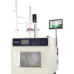 Station de travail de synthèse chimique par micro-ondes SINEO MAS-II PLUS en acier inoxydable 316L, pour réactions organiques, OEM, garantie 1 an, 83,48 gal, origine américaine - Product Image 2