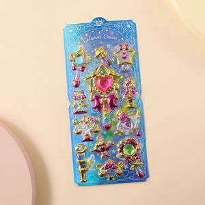 Adesivi 3D Kawaii Delicati con Gemme Dorate per Scrapbooking, Fai da Te, Diari, Cancelleria e Decorazioni Artistiche - Product Image 3