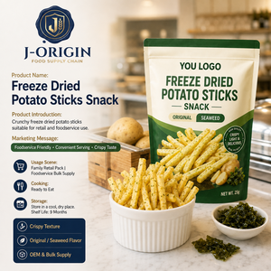 Bâtonnets <span class=keywords><strong>de</strong></span> pommes <span class=keywords><strong>de</strong></span> terre lyophilisés multi-ingrédients, croustillants, prêts à consommer, OEM/ODM Fujian, paquet <span class=keywords><strong>de</strong></span> 25g, Chine, 9 mois <span class=keywords><strong>de</strong></span> durée <span class=keywords><strong>de</strong></span> conservation - Product Image 6
