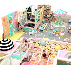 Nuovo Design Commerciale: Attrezzatura per Area Giochi per <span class=keywords><strong>Bambini</strong></span>, Piscina di Palline, Centro di <span class=keywords><strong>Intrattenimento</strong></span>, Attrezzatura per Parco Giochi al Coperto per <span class=keywords><strong>Bambini</strong></span> in Colori Pastello - Product Image 3