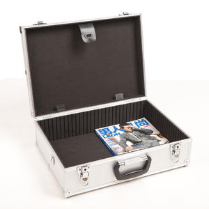 Caja de Herramientas de aluminio portátil para el hogar, almacenamiento multifuncional de mantenimiento de <span class=keywords><strong>electricista</strong></span>, maleta para vino - Product Image 2