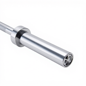 Rising Fitness Customized 20kg Steel Barbell 50mm Gym Weightlifting Ob59 Straight Bar for Training 28mm Exercise <strong>Free</strong> <strong>Weights</strong> - Product Image 3