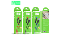 D70T Nylon Trenzado TPE Superficie de conexión 2.4A Salida 1M Longitud USB a Cables de carga de teléfono tipo C