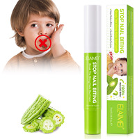 ELAIMEI Prévention des morsures d'ongles Traitement des morsures d'ongles pour enfants et adultes-Stylo de soin des ongles naturel