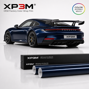 ฟิล์มใสกันรอยรถยนต์ XP3M Metallic Montego Blue OEM Gloss TPU สี PPF หนา 7.5 มิล ซ่อมแซมตัวเองได้ ป้องกันรอยขีดข่วน ป้องกันสีเหลือง ขนาด 1.52x15 เมตร - Product Image 2