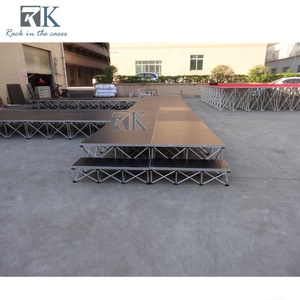 Scène modulaire avec podium en aluminium, scène simple et démontable en promotion - Product Image 2