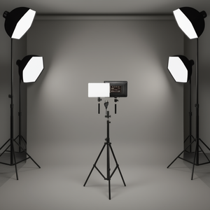 Sanda Professional Led Photography Light 26W 10 Inch With <b>Stand</b> For Studio Portrait Lighting - Product Image 2
