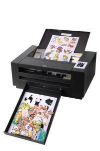 Machine de découpe de feuilles d'étiquettes à alimentation automatique économique, moteur servo, traceur de découpe, vitesse de découpe de 1500 mm/s, largeur de 330 mm - Product Image 2