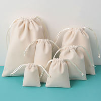 Bolsa de Terciopelo Grande Ecológica con Cierre de Cremallera y Logotipo Personalizado, Fabricada en India, para Eventos, Promociones y Uso Diario, Disponible para la Venta