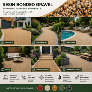 Revêtement de sol extérieur pour terrasse de piscine, en <span class=keywords><strong>pierre</strong></span> liée à la résine, couleur personnalisée, résistant aux intempéries, antidérapant, facile à nettoyer, en polyuréthane - Product Image 6