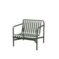Ensemble table et chaise de plage d'extérieur, design moderne et minimaliste, résistant à l'eau et au soleil, structure en fer forgé, canapé de détente pour balcon/terrasse