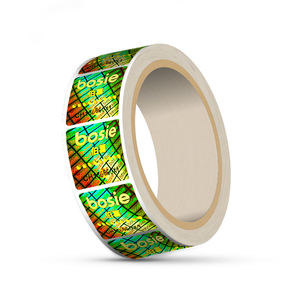 Etiqueta adhesiva de seguridad holográfica 3D de color verdadero con logotipo personalizado, etiquetas de embalaje Premium - Product Image 3