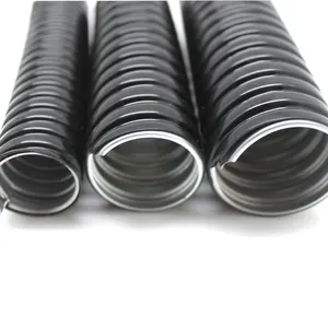 Hot selling 6/8/10/12/16/20/25/32/40/50mm PVC coated metal corrugated conduit hose