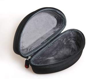 2025 לסביבה ידידותית ורוד מותאם אישית pu מעור משקפיים עם לוגו, משקפי עיניים במקרה קשה - Product Image 2