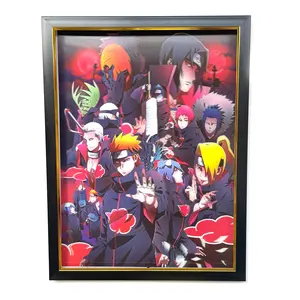 Fornitori cinesi lenticolare 3d Anime poster 30x40cm con campioni gratuiti prezzo di fabbrica