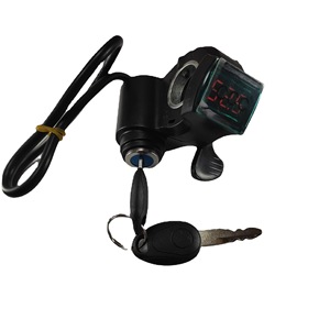 Acceleratore Elettrico di Alta Qualità per Bicicletta con Display Voltaggio, Interruttore di Alimentazione e Blocco a Chiave, Acceleratore a Pollice per Scooter - Product Image 5