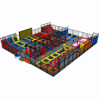 Jeux interactifs de grande taille pour enfants, ensembles de terrains de jeux intérieurs, équipements de terrains de jeux intérieurs durables pour enfants, usage commercial