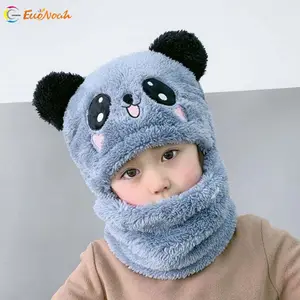 Sciarpa del cappello di autunno di inverno di protezione dell'orecchio del fronte del bambino caldo spesso sveglio del cappello delle ragazze dei ragazzi