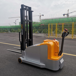 1,0 ton eléctrica walkie contrapeso apilador de la carretilla elevadora - Product Image 5