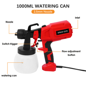 <span class=keywords><strong>Pistola</strong></span> de Pulverización de Pintura Automática Eléctrica Máquina Rociadora Portátil <span class=keywords><strong>para</strong></span> Hogar y Automóvil - Product Image 3
