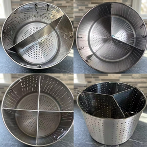 Filtres en maille tissée en acier inoxydable 304 de qualité alimentaire pour la cuisson à l'eau ou à la vapeur des pâtes et des nouilles - Product Image 4