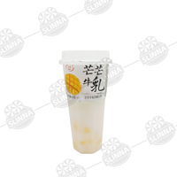 Groothandel kant-en-klare drank instant poeder fruitmelk smaak drank sap beker verpakking halal perzik mango aardbei kers