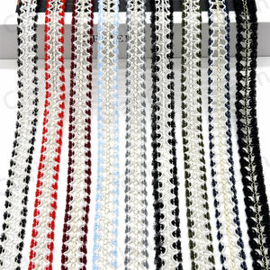 Cinta de Seda de 1.5 cm con Hilo Dorado, Diseño de Horóscopo y Rayas, de una Sola Cara, 100% Poliéster para Ropa y Textiles del Hogar - Product Image 1