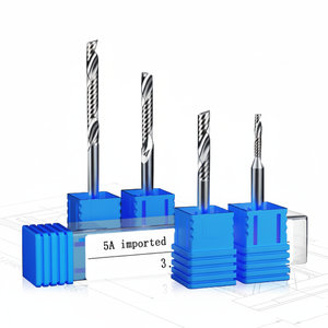 Jinchuan singolo flauto CNC Endmill <span class=keywords><strong>fresa</strong></span> <span class=keywords><strong>per</strong></span> <span class=keywords><strong>fresa</strong></span> rivestita con gambo 3.175 <span class=keywords><strong>per</strong></span> segno acrilico incisione punte Router - Product Image 3