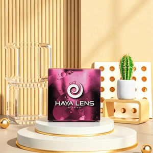 Boîte en papier métallisé dégradé rose et violet avec impression à bulles d'eau pour <span class=keywords><strong>produits</strong></span> <span class=keywords><strong>de</strong></span> <span class=keywords><strong>lentilles</strong></span> <span class=keywords><strong>de</strong></span> <span class=keywords><strong>contact</strong></span> (vente en gros) - Product Image 1