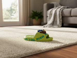 Pantofole Cartoon Verde Chiaro con Suola Antiscivolo in EVA per l'Estate, Taglie 24-35 - Product Image 2